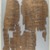  <em>The Wilbour Papyrus</em>, ca. 1147 B.C.E. Papyrus, ink, Glass: 14 9/16 x 18 1/8 in. (37 x 46 cm). Brooklyn Museum, Charles Edwin Wilbour Fund, 34.5596.6 (Photo: Brooklyn Museum, CUR.34.5596.6_front_IMLS_PS5.jpg)