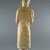  <em>Tomb Figure of an Attendant</em>, 618-906. Earthenware with lead glaze, H: 13 in. (33 cm). Brooklyn Museum, Brooklyn Museum Collection, 34.5672. Creative Commons-BY (Photo: Brooklyn Museum, CUR.34.5672_back.jpg)