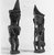  <em>Ancestor Figure (Adu Bihara)</em>, early 20th century. Wood, pigment, 8 7/8 x 2 3/8 x 2 1/4 in. (22.5 x 6 x 5.7 cm). Brooklyn Museum, George C. Brackett Fund, 34.6075. Creative Commons-BY (Photo: , CUR.34.6075_34.6076_view1_print_bw.jpg)