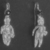  <em>Pair of Pendant Earrings</em>, 2nd century B.C.E. Gold, garnet, 34.702a: 1 5/16 in. (3.3 cm). Brooklyn Museum, Charles Edwin Wilbour Fund, 34.702a-b. Creative Commons-BY (Photo: Brooklyn Museum, CUR.34.702_print_bw.jpg)