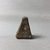 Greek. <em>Pyramidal Weight</em>, 5th century B.C.E. Lead, 1 1/4 × 15/16 × 11/16 in., 0.2 lb. (3.1 × 2.4 × 1.8 cm, 74.7 g). Brooklyn Museum, Charles Edwin Wilbour Fund, 34.710. Creative Commons-BY (Photo: , CUR.34.710_view03.jpg)