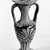 Attic. <em>Miniature Red-Figure Loutrophoros</em>, early 4th century B.C.E. Clay, slip, 2 3/4 x Diam. 1 1/4 in. (7 x 3.2 cm). Brooklyn Museum, Charles Edwin Wilbour Fund, 34.721. Creative Commons-BY (Photo: Brooklyn Museum, CUR.34.721_neg_grpA_bw.jpg)