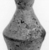 Attic. <em>Miniature Vase</em>, 4th century B.C.E. (probably). Clay, slip, 1 3/8 x Max. diam. 3/4 in. (3.5 x 1.9 cm). Brooklyn Museum, Charles Edwin Wilbour Fund, 34.723. Creative Commons-BY (Photo: , CUR.34.723_NegID_04.45GRPA_print_cropped_bw.jpg)