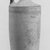 Greek. <em>White-Ground Lekythos</em>, ca. 425 B.C.E. Clay, pigment, 9 5/16 × 2 3/4 × 2 3/4 in. (23.6 × 7 × 7 cm). Brooklyn Museum, Charles Edwin Wilbour Fund, 34.730. Creative Commons-BY (Photo: Brooklyn Museum, CUR.34.730_NegA_print_bw.jpg)