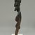 Rapanui. <em>Standing Male Figure (Moai Kavakava)</em>. Wood, bead or shell, 15 1/2 x 3 1/4 x 2 1/4 in. (39.4 x 8.3 x 5.7 cm). Brooklyn Museum, George C. Brackett Fund, 34.998. Creative Commons-BY (Photo: Brooklyn Museum, CUR.34.998_side.jpg)