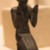  <em>Figure of a Kneeling Priest</em>, ca. 664-332 B.C.E. Bronze, 3 1/8 × 1 1/16 × 1 1/4 in. (7.9 × 2.7 × 3.2 cm). Brooklyn Museum, Charles Edwin Wilbour Fund, 35.1031. Creative Commons-BY (Photo: Brooklyn Museum, CUR.35.1031_wwgA-2.jpg)