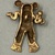  <em>Pendant in Form of Human Figure</em>. Gold, 1 5/8 × 1 1/4 × 1/4 in. (4.1 × 3.2 × 0.6 cm). Brooklyn Museum, Alfred W. Jenkins Fund, 35.112. Creative Commons-BY (Photo: Brooklyn Museum, CUR.35.112_back.jpg)