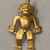  <em>Pendant in the Form of a Human Figure</em>. Gold, 1 11/16 × 1 1/8 × 5/16 in. (4.3 × 2.9 × 0.8 cm). Brooklyn Museum, Alfred W. Jenkins Fund, 35.125. Creative Commons-BY (Photo: Brooklyn Museum, CUR.35.125_overall.jpg)
