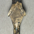 Etruscan. <em>Mirror</em>, 4th–3rd century B.C.E. Brass?, 4 11/16 × 1/4 × 8 7/8 in. (11.9 × 0.7 × 22.5 cm). Brooklyn Museum, Charles Edwin Wilbour Fund, 35.1650. Creative Commons-BY (Photo: Brooklyn Museum, CUR.35.1650_detail06.JPG)