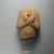  <em>Fragmentary Shabti of Akhenaten</em>, ca. 1352-1336 B.C.E. Calcite sandstone, 6 1/8 x 4 3/16 x 2 15/16 in. (15.6 x 10.7 x 7.5 cm). Brooklyn Museum, Charles Edwin Wilbour Fund, 35.1869. Creative Commons-BY (Photo: Brooklyn Museum, CUR.35.1869_view1.jpg)