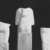  <em>Fragment of a Shabti of Akhenaten</em>, ca. 1352-1336 B.C.E. Pink quartzite, 6 1/4 x 2 3/8 x 2 9/16 in. (15.9 x 6.1 x 6.5 cm). Brooklyn Museum, Charles Edwin Wilbour Fund, 35.1872. Creative Commons-BY (Photo: , CUR.35.1874_35.1869_35.1872_NegID_35.1869_GRPB_print_bw.jpg)