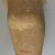  <em>Fragment of Ushabti</em>, ca. 1352-1336 B.C.E. Pink quartzite, 4 7/16 x 3 5/8 x 2 3/8 in. (11.3 x 9.2 x 6 cm). Brooklyn Museum, Charles Edwin Wilbour Fund, 35.1874. Creative Commons-BY (Photo: Brooklyn Museum, CUR.35.1874_view6.jpg)