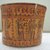 Maya. <em>Vase</em>. Ceramic, pigment, 4 x 5 3/16 x 5 3/16 in. (10.2 x 13.2 x 13.2 cm). Brooklyn Museum, A. Augustus Healy Fund, 35.1891. Creative Commons-BY (Photo: Brooklyn Museum, CUR.35.1891_view3.jpg)