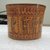 Maya. <em>Vase</em>. Ceramic, pigment, 4 x 5 3/16 x 5 3/16 in. (10.2 x 13.2 x 13.2 cm). Brooklyn Museum, A. Augustus Healy Fund, 35.1891. Creative Commons-BY (Photo: Brooklyn Museum, CUR.35.1891_view5.jpg)