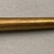  <em>Whistle</em>. Gold, 2 1/2 × 1/2 × 1/2 in. (6.4 × 1.3 × 1.3 cm). Brooklyn Museum, Alfred W. Jenkins Fund, 35.19. Creative Commons-BY (Photo: Brooklyn Museum, CUR.35.19_overall02.jpg)