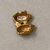 <em>Pendant with Two Frogs</em>. Gold, 3/8 × 13/16 × 5/8 in. (1 × 2.1 × 1.6 cm). Brooklyn Museum, Alfred W. Jenkins Fund, 35.211. Creative Commons-BY (Photo: Brooklyn Museum, CUR.35.211_back.jpg)
