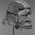  <em>Mask (Tatanua)</em>, 19th century. Wood, rattan, barkcloth, fiber, seeds, sea sponge, tapestry turban snail (Turbo petholatus) opercula, pigment, 13 × 14 × 10 in. (33 × 35.6 × 25.4 cm). Brooklyn Museum, Gift of Russell Sturgis, 35.2212. Creative Commons-BY (Photo: Brooklyn Museum, CUR.35.2212_print_side_bw.jpg)