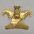 Chiriquí. <em>Pendant</em>, 1000-1500. Gold, 3 3/4 x 1 x 2 7/8 in. (9.5 x 2.5 x 7.3 cm). Brooklyn Museum, Alfred W. Jenkins Fund, 35.232. Creative Commons-BY (Photo: Brooklyn Museum, CUR.35.232_view2.jpg)
