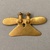  <em>Pendant in Form of Double Bird</em>. Gold, 1 1/8 × 2 × 1/4 in. (2.9 × 5.1 × 0.6 cm). Brooklyn Museum, Alfred W. Jenkins Fund, 35.295. Creative Commons-BY (Photo: Brooklyn Museum, CUR.35.295_overall.jpg)