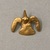  <em>Gold Pendant Ornament in the Form of a Pelican</em>. Gold, 1 1/16 x 1 1/4in. (2.7 x 3.1cm). Brooklyn Museum, Alfred W. Jenkins Fund, 35.308. Creative Commons-BY (Photo: Brooklyn Museum, CUR.35.308_top.jpg)