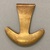 Calima. <em>Tweezer</em>, 1-700. Gold, 4 1/8 × 4 × 1/2 in. (10.5 × 10.2 × 1.3 cm). Brooklyn Museum, Alfred W. Jenkins Fund, 35.509. Creative Commons-BY (Photo: Brooklyn Museum, CUR.35.509_overall.jpg)