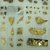  <em>Fragments (30 plus)</em>. Gold leaf Brooklyn Museum, Alfred W. Jenkins Fund, 35.521. Creative Commons-BY (Photo: Brooklyn Museum, CUR.35.521.jpg)