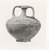 Mycenaean. <em>Stirrup-Jar</em>, ca. 1300-1190 B.C.E. Clay, slip, 4 1/8 x Diam. 4 1/8 in. (10.4 x 10.4 cm). Brooklyn Museum, Charles Edwin Wilbour Fund, 35.737. Creative Commons-BY (Photo: Brooklyn Museum, CUR.35.737_print_NegB_bw.jpg)