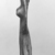 Mycenaean. <em>Female Figure</em>, ca. 1420-1190 B.C.E. Clay, pigment, 4 1/2 x 1 7/8 x 1 1/16 in. (11.4 x 4.8 x 2.7 cm). Brooklyn Museum, Charles Edwin Wilbour Fund, 35.743. Creative Commons-BY (Photo: Brooklyn Museum, CUR.35.743_view2_print_bw.jpg)