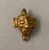  <em>Trophy Head Pendant</em>, ca. 1200 C.E. Gold, 1 1/8 × 7/8 × 7/8 in. (2.9 × 2.2 × 2.2 cm). Brooklyn Museum, Alfred W. Jenkins Fund, 35.75. Creative Commons-BY (Photo: Brooklyn Museum, CUR.35.75_overall.jpg)