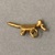  <em>Gold Pendant in the Form of an Armadillo</em>. Gold, 3/8 × 7/8 × 1/4 in. (1 × 2.2 × 0.6 cm). Brooklyn Museum, Alfred W. Jenkins Fund, 35.80. Creative Commons-BY (Photo: Brooklyn Museum, CUR.35.80_overall.jpg)