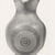 Cypriot. <em>Miniature Oinochoe</em>, 600-475 B.C.E. Terracotta, slip, 2 1/4 × Diam. 1 7/16 in. (5.7 × 3.7 cm). Brooklyn Museum, Brooklyn Museum Collection, 35.821. Creative Commons-BY (Photo: Brooklyn Museum, CUR.35.821_print_NegB_bw.jpg)