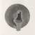 Cypriot. <em>Oinochoe</em>, 950-850 B.C.E. Terracotta, slip, 4 × Diam. 2 13/16 in. (10.2 × 7.1 cm). Brooklyn Museum, Brooklyn Museum Collection, 35.824. Creative Commons-BY (Photo: Brooklyn Museum, CUR.35.824_print_NegB_bw.jpg)
