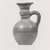 Cypriot. <em>Oinochoe</em>, 700-600 B.C.E. Terracotta, slip, 2 7/16 × 1 7/16 × 1 5/8 in. (6.2 × 3.7 × 4.2 cm). Brooklyn Museum, Brooklyn Museum Collection, 35.825. Creative Commons-BY (Photo: Brooklyn Museum, CUR.35.825_print_NegA_bw.jpg)