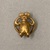  <em>Gold Monkey in Swing</em>. Gold, 1 × 7/8 × 7/16 in. (2.5 × 2.2 × 1 cm). Brooklyn Museum, Alfred W. Jenkins Fund, 35.85. Creative Commons-BY (Photo: Brooklyn Museum, CUR.35.85_overall.JPG)