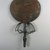  <em>Mirror</em>, ca. 1478-1352 B.C.E. Bronze, 7 3/4 x 4 3/4 x 1/2 in. (19.7 x 12 x 1.2 cm). Brooklyn Museum, Charles Edwin Wilbour Fund, 35.883. Creative Commons-BY (Photo: Brooklyn Museum, CUR.35.883_view2.jpg)