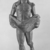 Byzantine. <em>Statuette of Hercules</em>, 3rd century C.E. Bronze, 12 3/16 x 4 15/16 in. (31 x 12.5 cm). Brooklyn Museum, Frank L. Babbott Fund and Henry L. Batterman Fund, 36.161. Creative Commons-BY (Photo: Brooklyn Museum, CUR.36.161_NegG_print_bw.jpg)