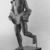 Byzantine. <em>Statuette of Hercules</em>. Bronze, 12 3/16 x 4 15/16 in. (31 x 12.5 cm). Brooklyn Museum, Frank L. Babbott Fund and Henry L. Batterman Fund, 36.161. Creative Commons-BY (Photo: Brooklyn Museum, CUR.36.161_NegH_print_bw.jpg)
