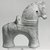 Coptic. <em>Horse</em>, 5th-6th century C.E. Terracotta, pigment, 5 x 5 1/8 in. (12.7 x 13 cm). Brooklyn Museum, Frank L. Babbott Fund and Henry L. Batterman Fund, 36.169. Creative Commons-BY (Photo: Brooklyn Museum, CUR.36.169_NegD_print_bw.jpg)