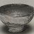 Byzantine. <em>Round Bowl on a Boss</em>, ca. 1450. Ceramic, 1 3/8 x 2 3/4 in. (3.5 x 7 cm). Brooklyn Museum, Frank L. Babbott Fund and Henry L. Batterman Fund, 36.204. Creative Commons-BY (Photo: Brooklyn Museum, CUR.36.204_print_NegB_bw.jpg)