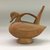 Lambayeque/Sican. <em>Vessel in the Form of a Duck</em>. Ceramic, 7 1/8 × 3 3/4 × 8 1/8 in. (18.1 × 9.5 × 20.6 cm). Brooklyn Museum, Gift of Mrs. Eugene Schaefer, 36.343. Creative Commons-BY (Photo: , CUR.36.343_view01.jpg)