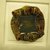 Wari. <em>Hat</em>, 600-1000 C.E. Camelid fiber, 4 5/16 x 6 5/16in. (11 x 16cm). Brooklyn Museum, Gift of Mrs. Eugene Schaefer, 36.402. Creative Commons-BY (Photo: Brooklyn Museum, CUR.36.402_view3.jpg)
