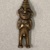 Chimú. <em>Nude Standing Figure with Hands on Chest</em>, 1100-1470. Gold, 1 13/16 × 9/16 in. (4.6 × 1.5 cm). Brooklyn Museum, Gift of Mrs. Eugene Schaefer, 36.442. Creative Commons-BY (Photo: Brooklyn Museum, CUR.36.442.jpg)