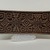  <em>Stamp</em>, 1000–1500. Ceramic, 1 5/8 x 1 3/4 x 4 in. (4.1 x 4.4 x 10.2 cm). Brooklyn Museum, Carll H. de Silver Fund, 36.582. Creative Commons-BY (Photo: Brooklyn Museum, CUR.36.582_overall01.jpg)