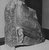  <em>Crown Prince Khaemwaset</em>, ca. 1279-1213 B.C.E. Granodiorite, 28 × 16 × 20 in., 585 lb. (71.1 × 40.6 × 50.8 cm, 265.35kg). Brooklyn Museum, Charles Edwin Wilbour Fund, 36.615. Creative Commons-BY (Photo: Brooklyn Museum, CUR.36.615_NegM_print_bw.jpg)
