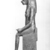  <em>Seated Wadjet</em>, 664–343 B.C.E. Bronze, animal remains, 21 1/4 × 5 1/16 × 9 9/16 in. (54 × 12.9 × 24.3 cm). Brooklyn Museum, Charles Edwin Wilbour Fund, 36.622. Creative Commons-BY (Photo: Brooklyn Museum, CUR.36.622_NegI_bw.jpg)