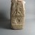  <em>Lower Part of Statue of a Seated Goddess</em>. Egyptian alabaster (calcite), 7 5/16 x 3 11/16 x 4 1/2 in. (18.5 x 9.3 x 11.5 cm). Brooklyn Museum, Gift of Louis Herse, 36.739. Creative Commons-BY (Photo: Brooklyn Museum, CUR.36.739_back.jpg)