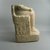  <em>Lower Part of Statue of a Seated Goddess</em>. Egyptian alabaster (calcite), 7 5/16 x 3 11/16 x 4 1/2 in. (18.5 x 9.3 x 11.5 cm). Brooklyn Museum, Gift of Louis Herse, 36.739. Creative Commons-BY (Photo: Brooklyn Museum, CUR.36.739_side2.jpg)