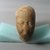  <em>Head of a Priest</em>. Egyptian alabaster (calcite), 4 1/16 x 2 1/4 x 3 3/8 in. (10.3 x 5.7 x 8.5 cm). Brooklyn Museum, Gift of Louis Herse, 36.743. Creative Commons-BY (Photo: Brooklyn Museum, CUR.36.743_view1.jpg)