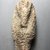  <em>Ushabti</em>, ca. 1352-1336 B.C.E. Limestone, 6 7/8 x 3 1/4 x 2 9/16 in. (17.5 x 8.3 x 6.5 cm). Brooklyn Museum, Gift of the Egypt Exploration Society, 36.874. Creative Commons-BY (Photo: , CUR.36.874_view02.jpg)
