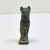  <em>Amulet Representing a Cat and Kitten</em>, 664-332 B.C.E. Faience, 1 3/8 x 1/16 x 13/16 in. (3.5 x 0.1 x 2 cm). Brooklyn Museum, Charles Edwin Wilbour Fund, 37.1188E. Creative Commons-BY (Photo: Brooklyn Museum, CUR.37.1188E_view1.jpg)